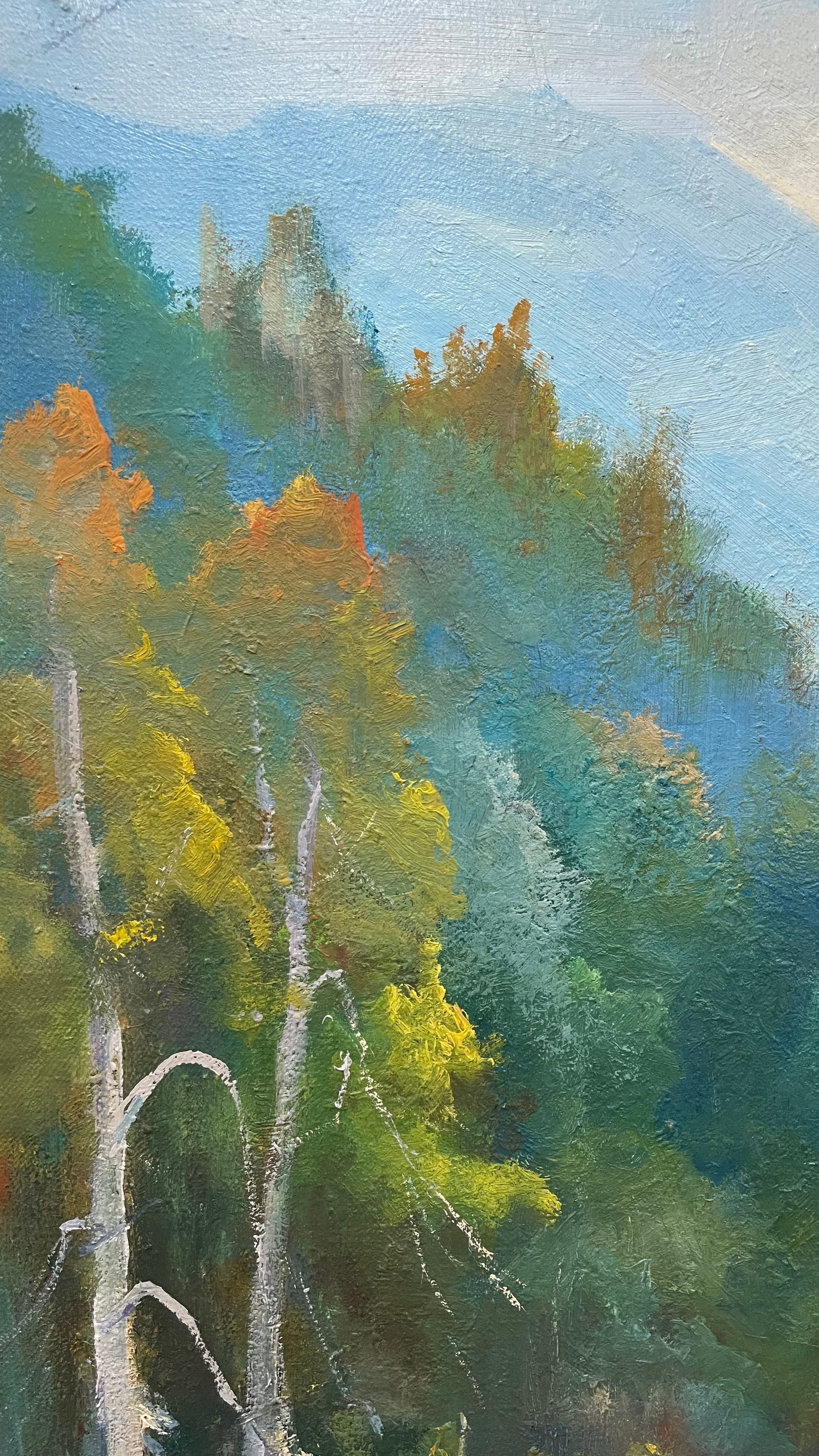 Oil painting Autumn coming Ivan Romanyuk - 2