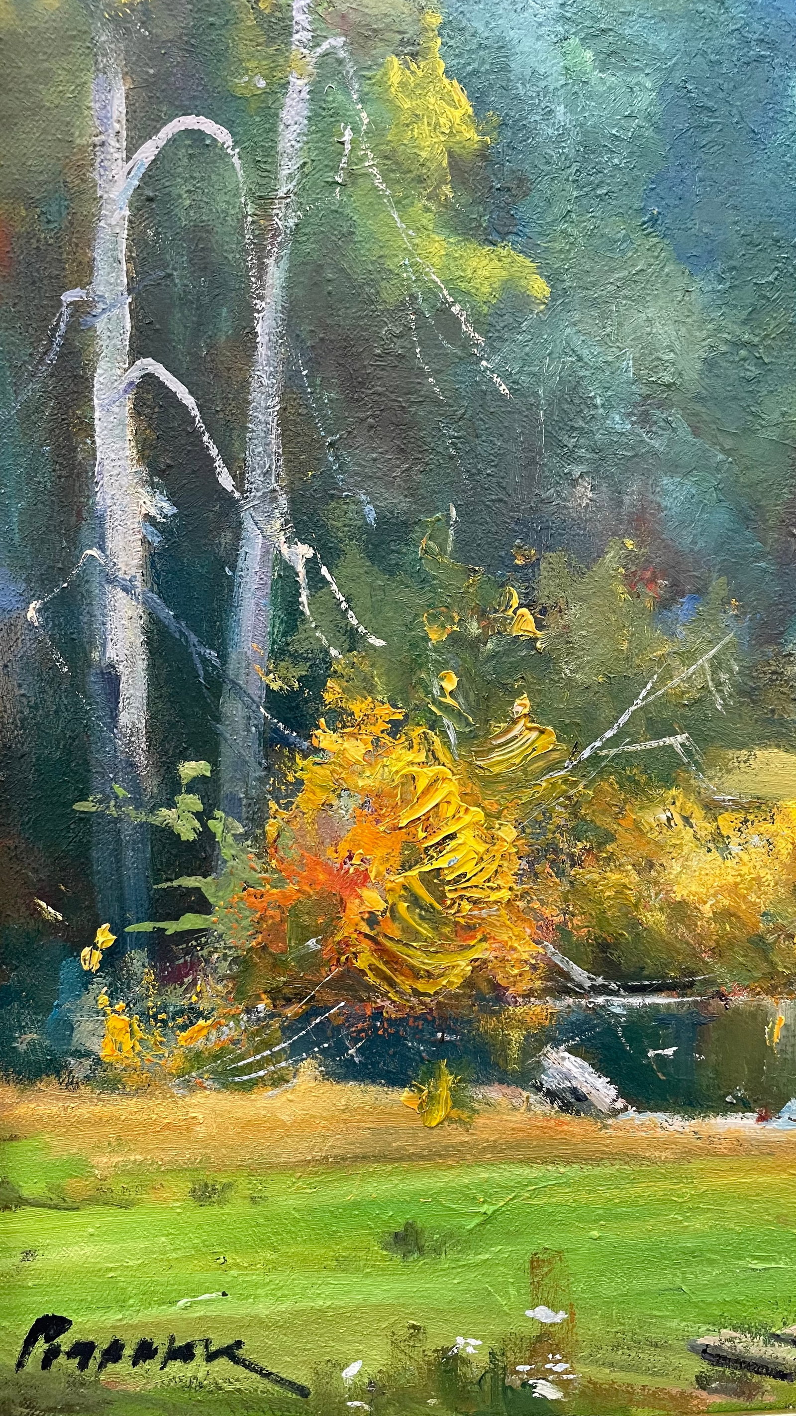 Oil painting Autumn coming Ivan Romanyuk - 5