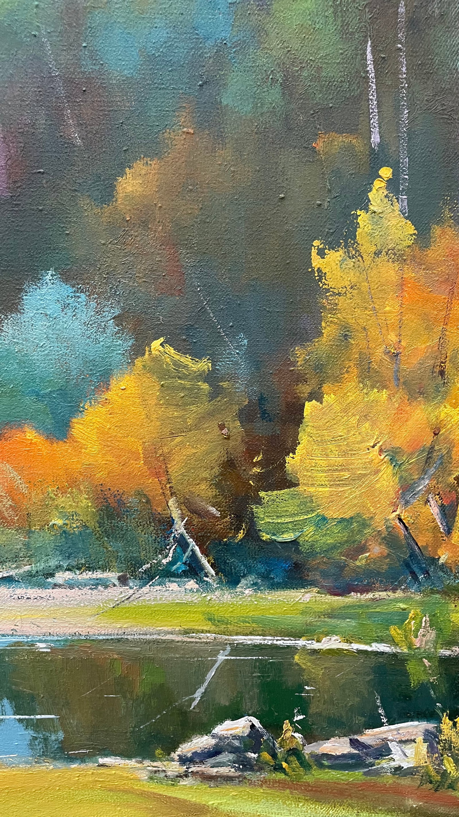Oil painting Autumn coming Ivan Romanyuk - 7