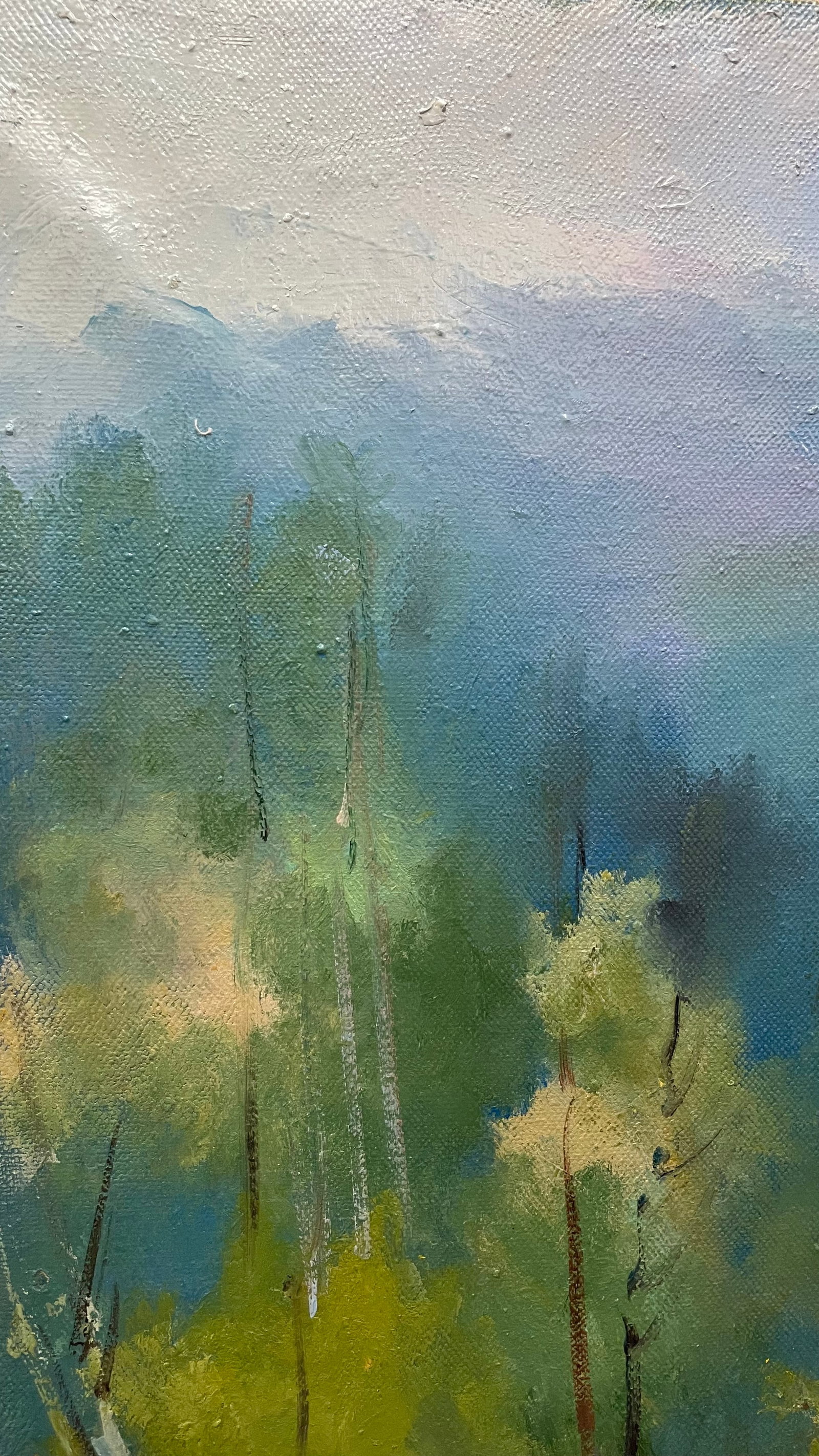 Oil painting Little river Ivan Romanyuk - 2