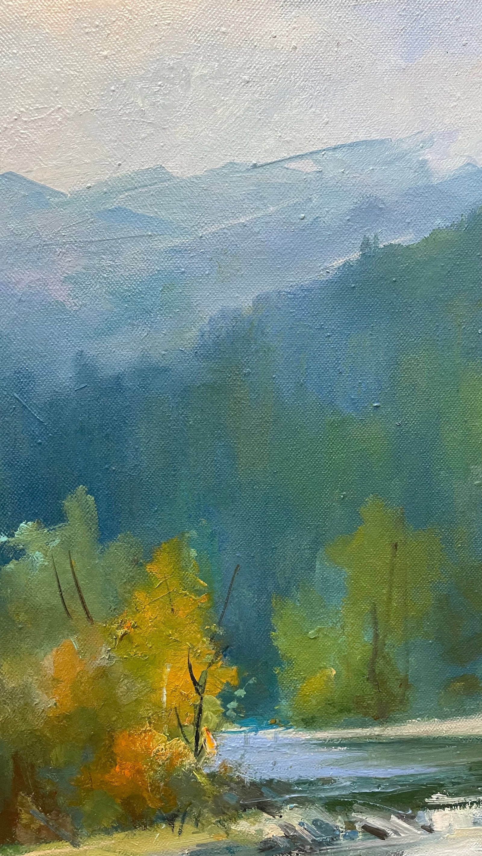 Oil painting Little river Ivan Romanyuk - 3