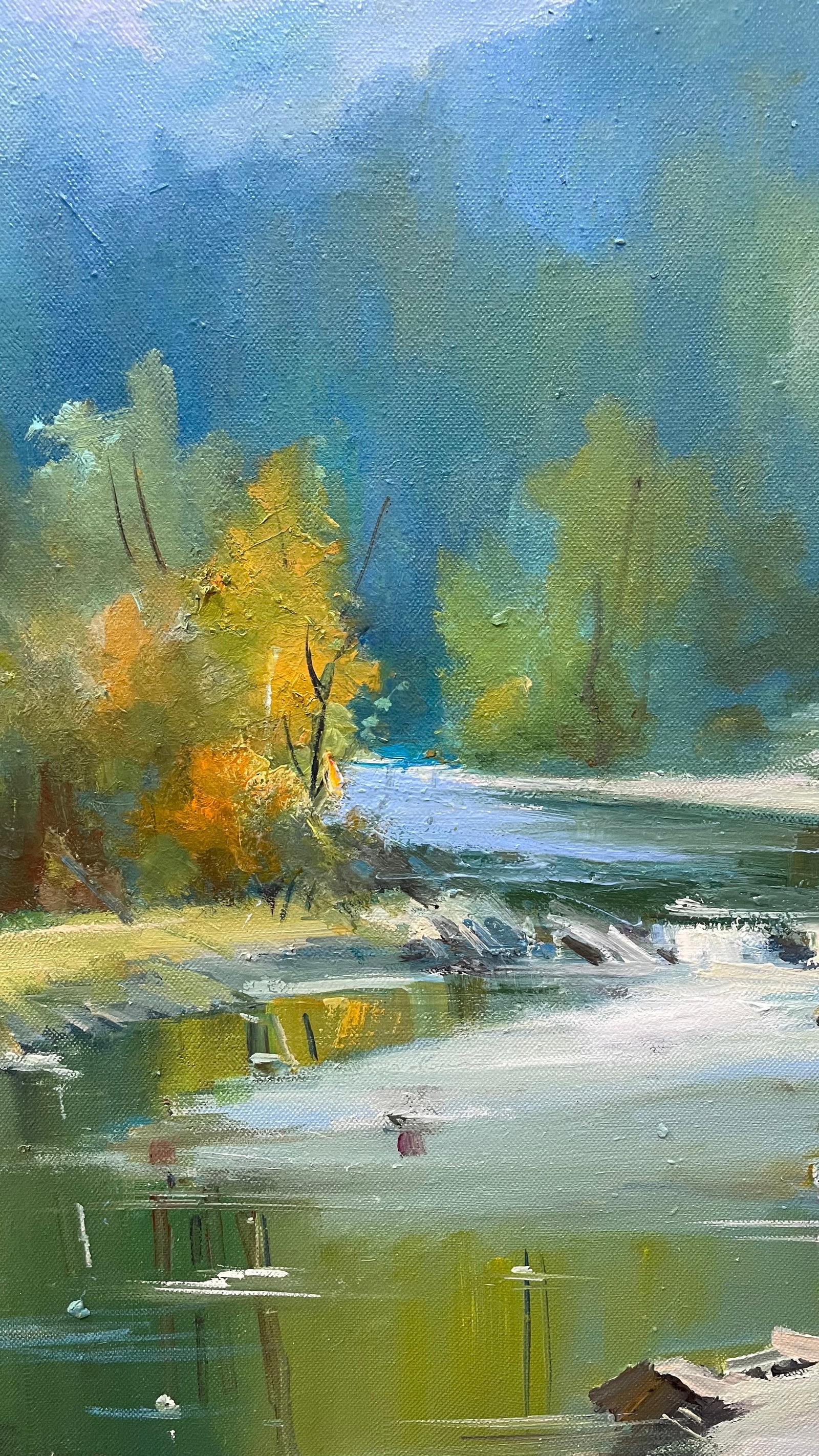 Oil painting Little river Ivan Romanyuk - 6