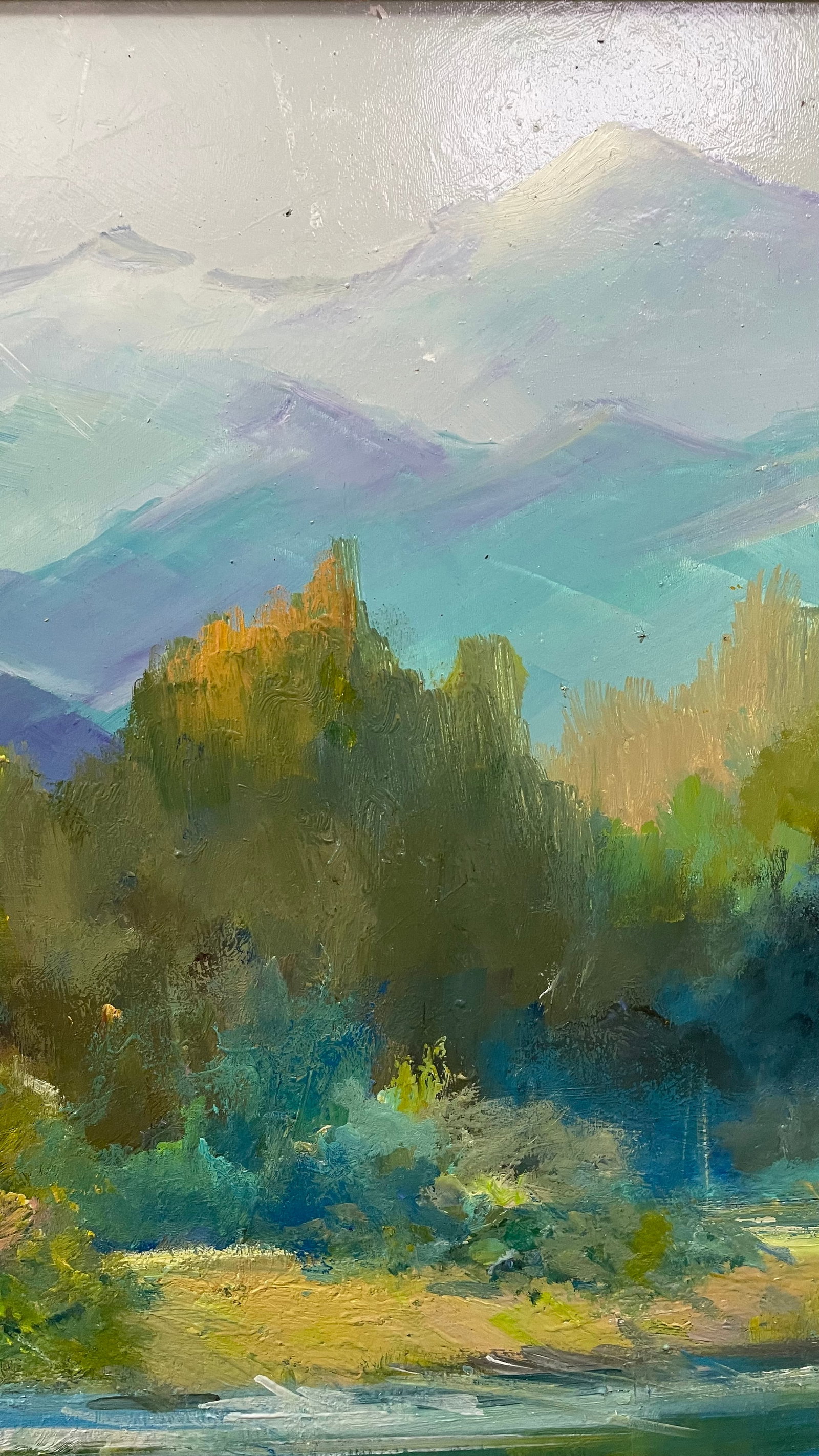 Oil painting Backwater Ivan Romanyuk - 4
