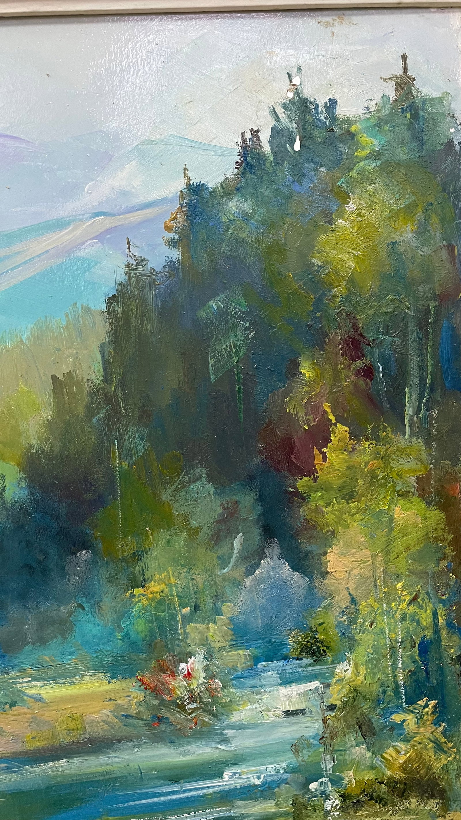 Oil painting Backwater Ivan Romanyuk - 5