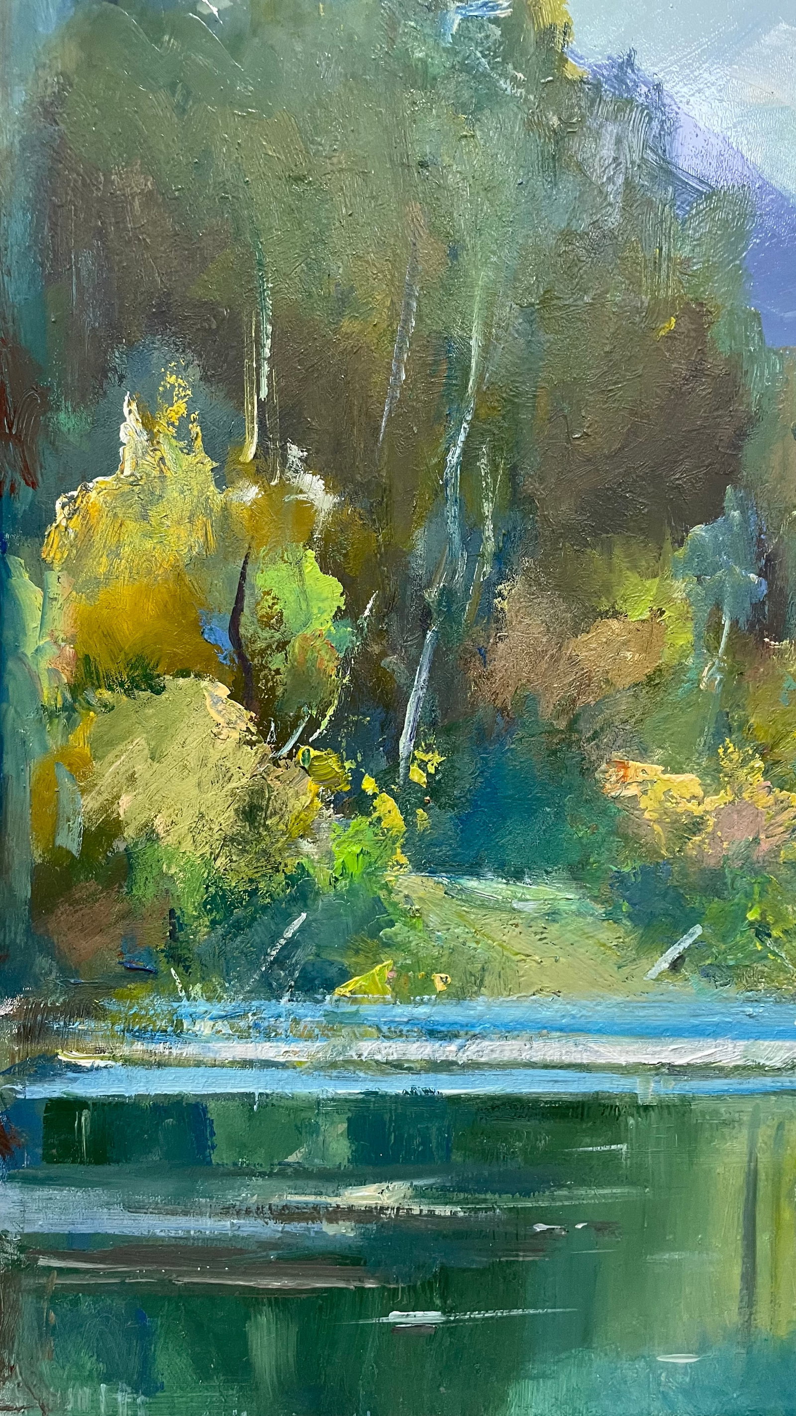 Oil painting Backwater Ivan Romanyuk - 6