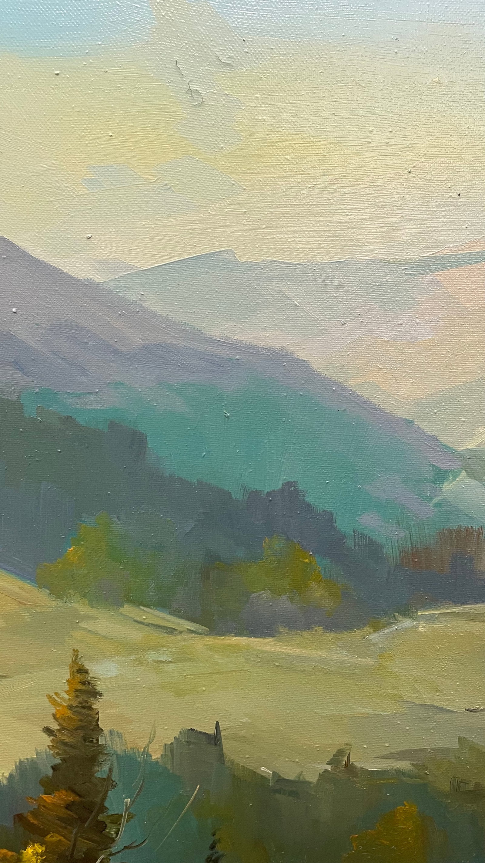Oil painting Hills Ivan Romanyuk - 3