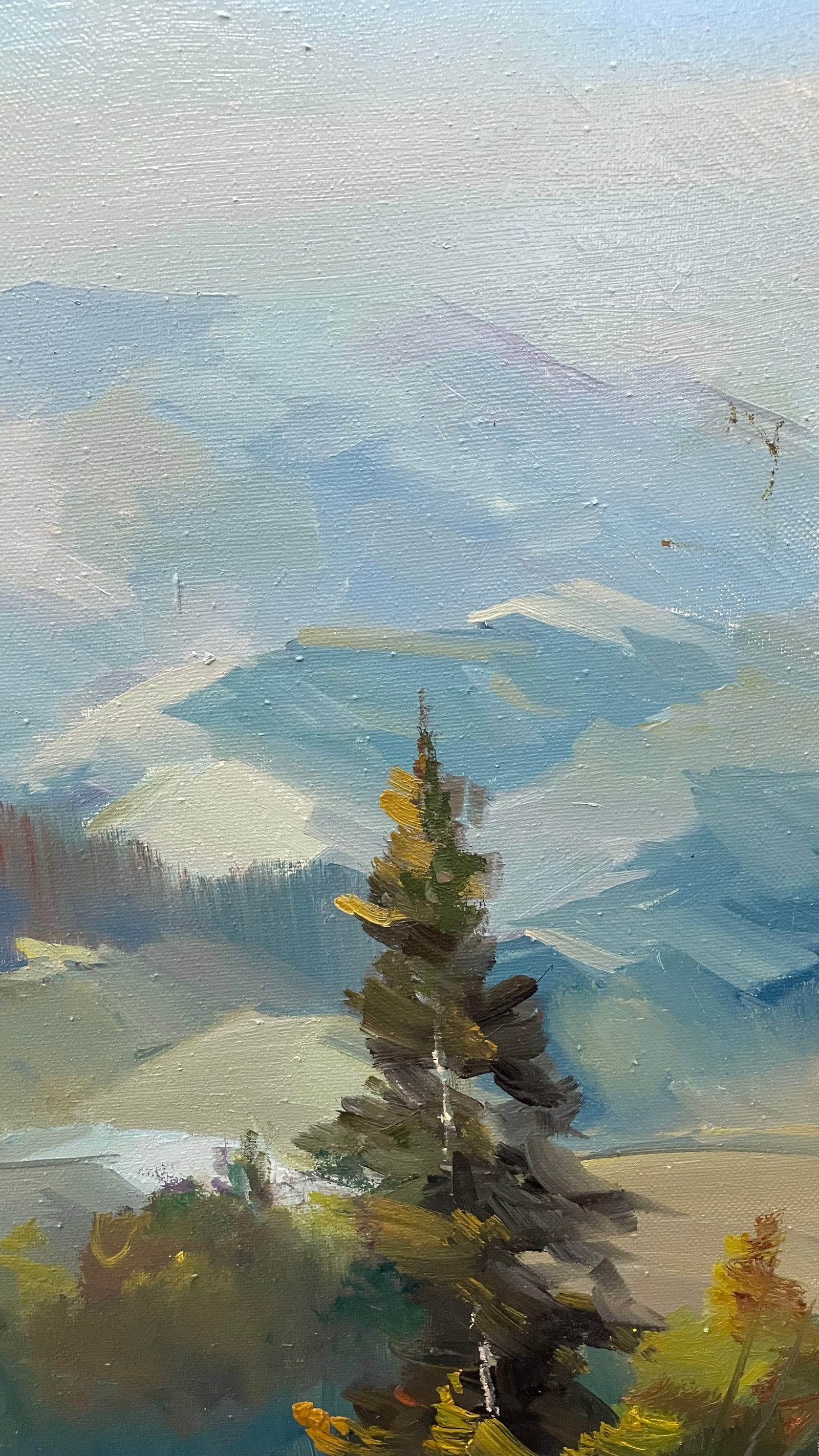 Oil painting Hills Ivan Romanyuk - 4