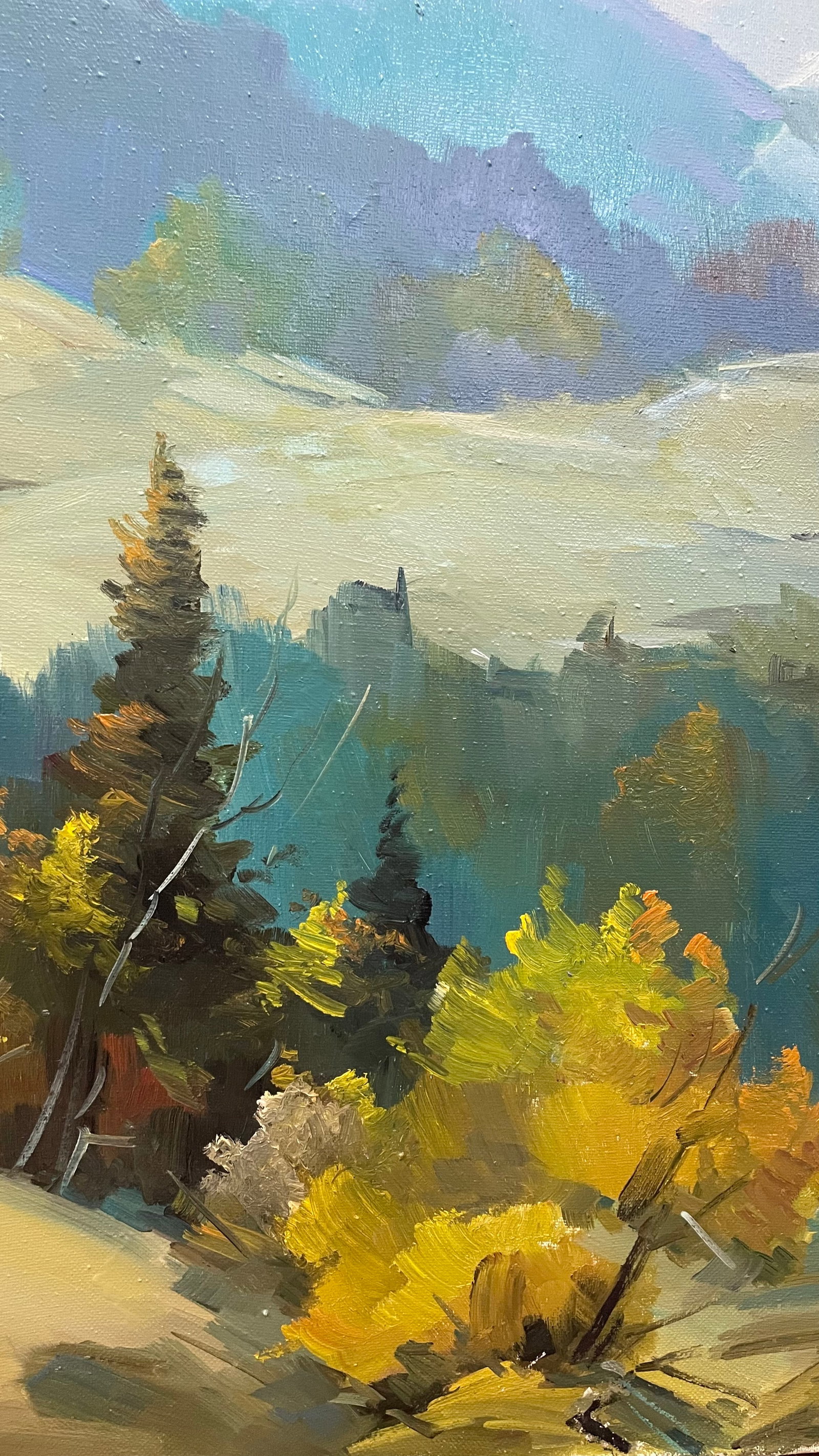 Oil painting Hills Ivan Romanyuk - 6