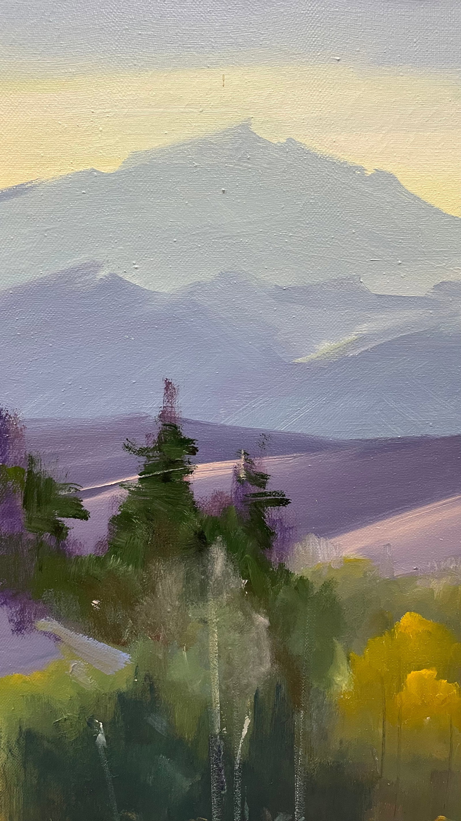 Oil painting From the peak Ivan Romanyuk - 2