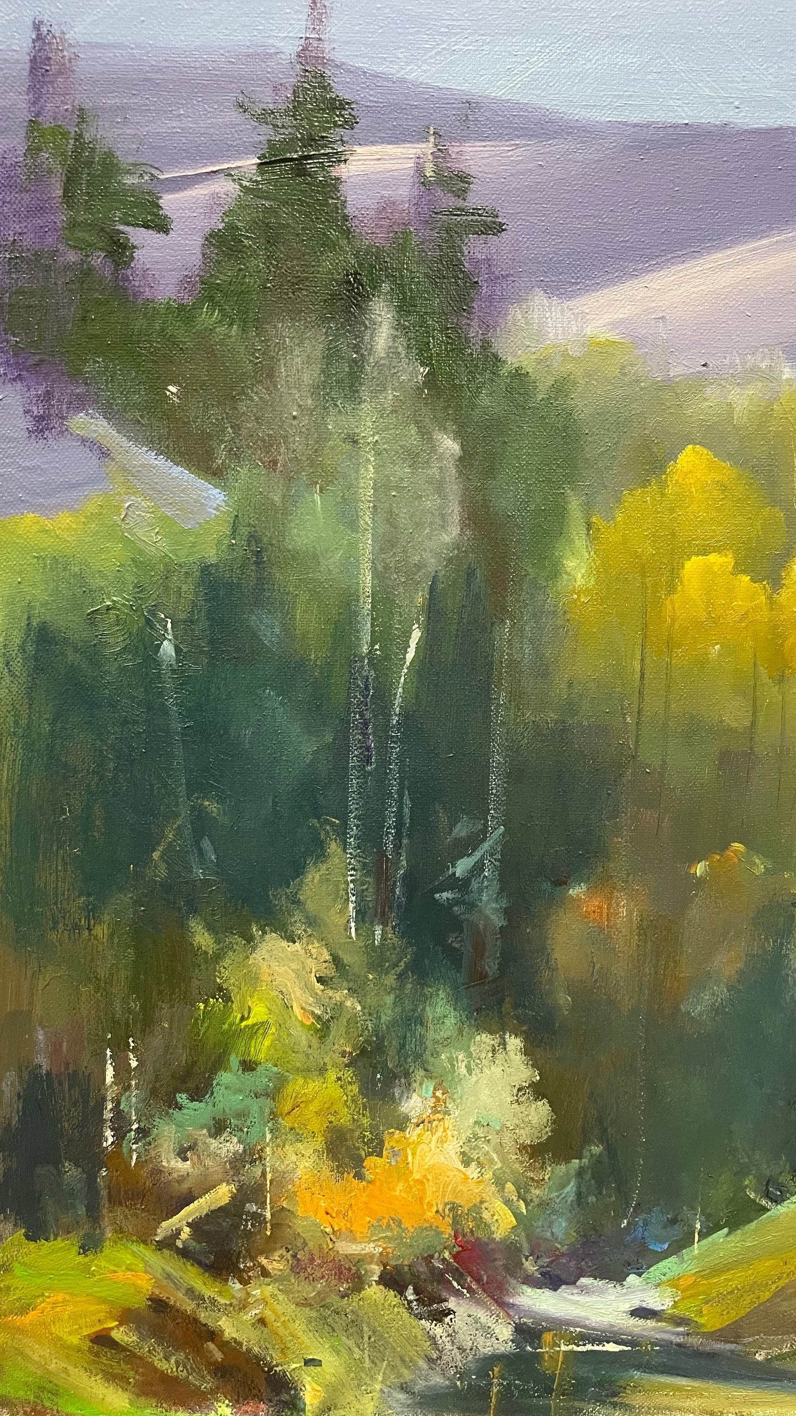 Oil painting From the peak Ivan Romanyuk - 5
