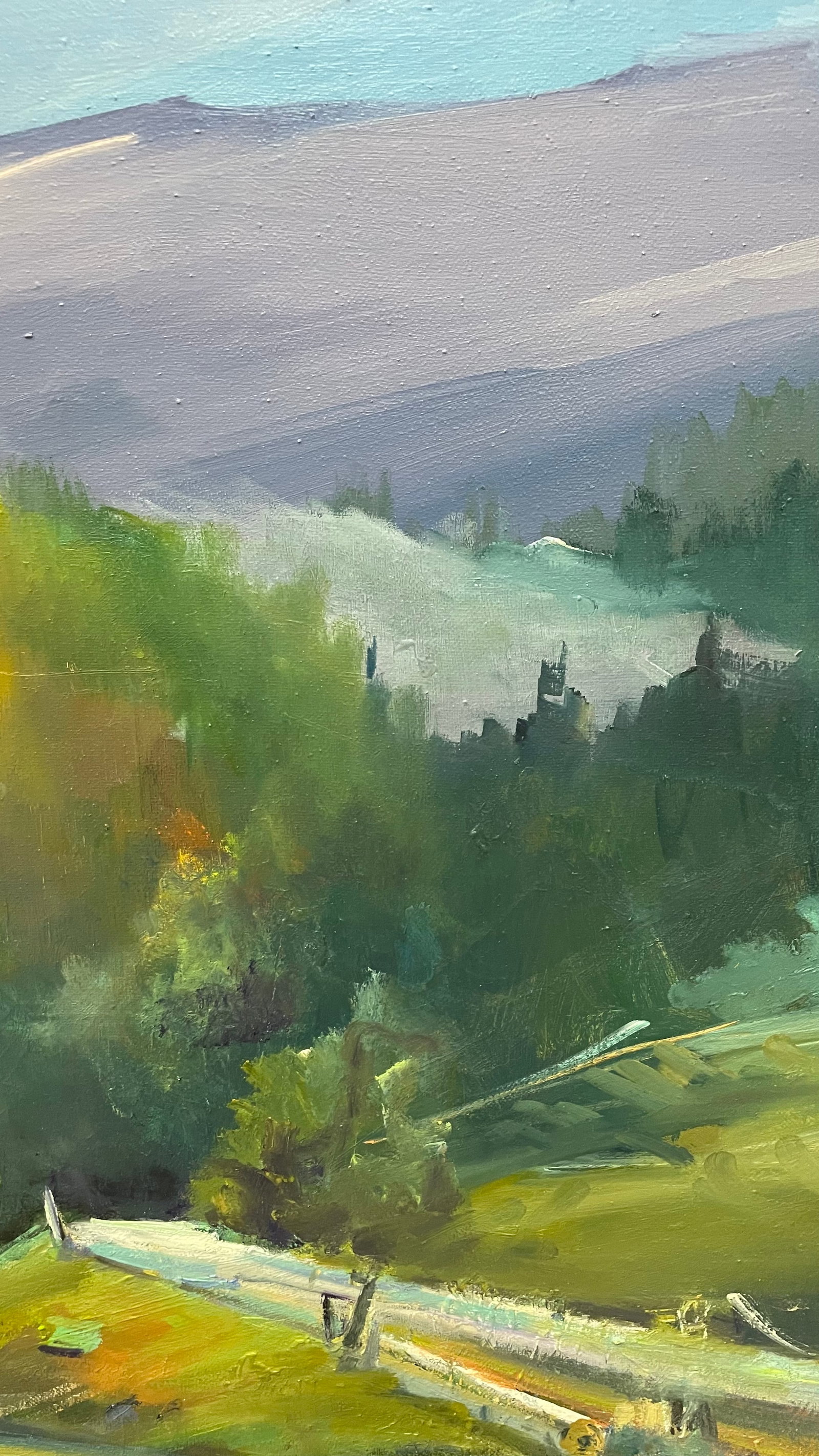 Oil painting From the peak Ivan Romanyuk - 6