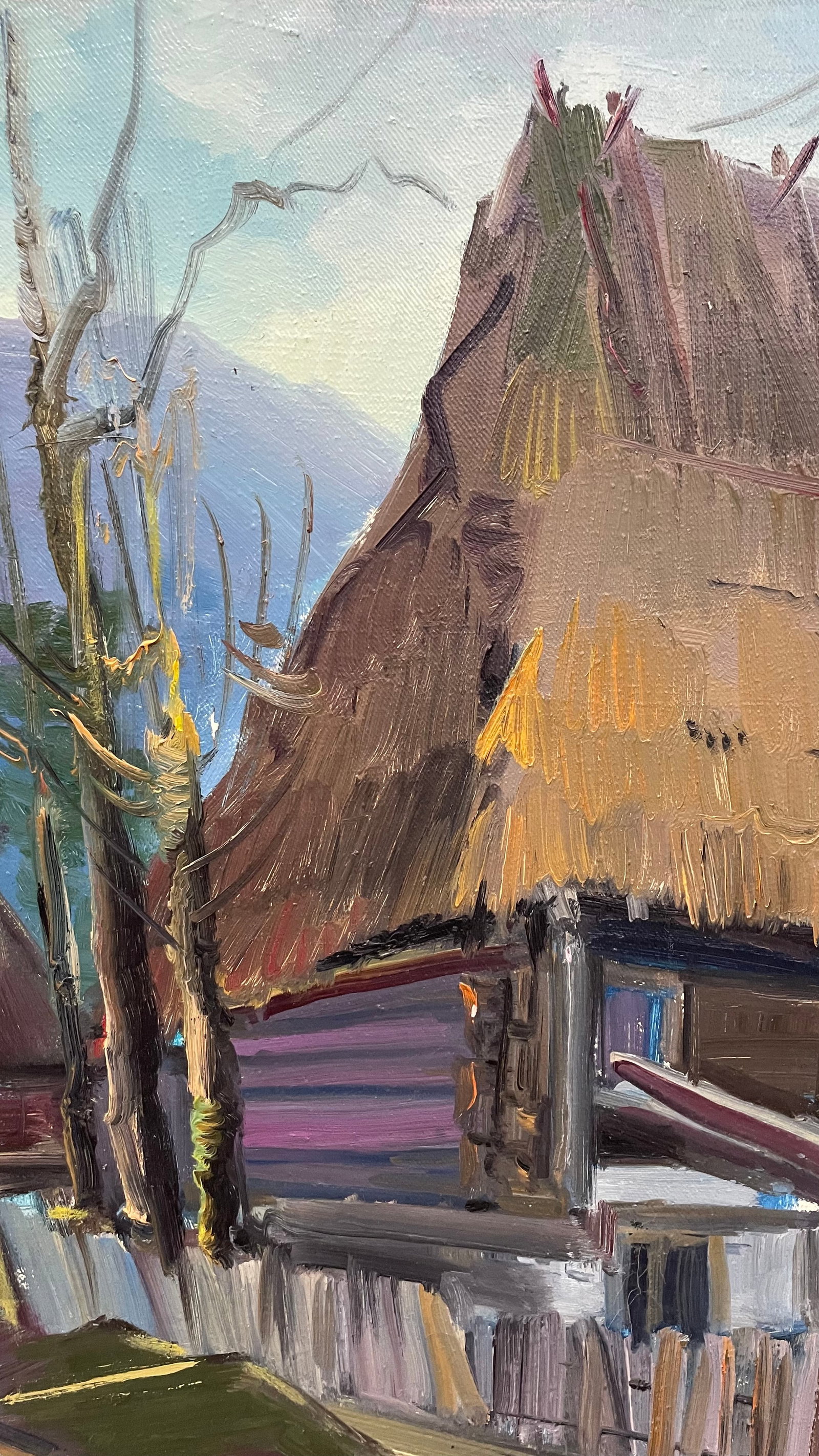 Oil painting Somewhere in the mountains Ivan Romanyuk - 3