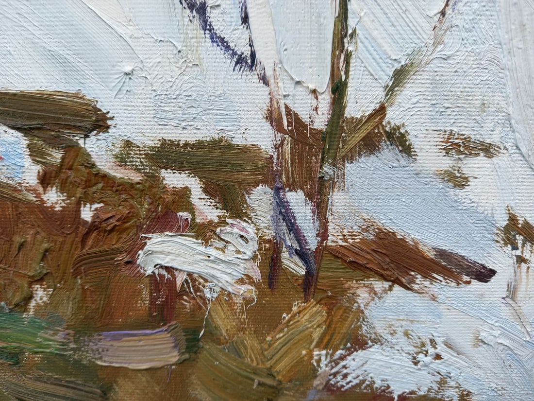 Oil painting In the Carpathians Alex Ditriev - 7