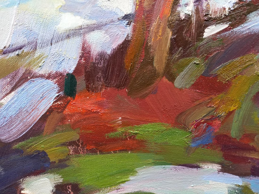 Oil painting March Alex Ditriev - 3