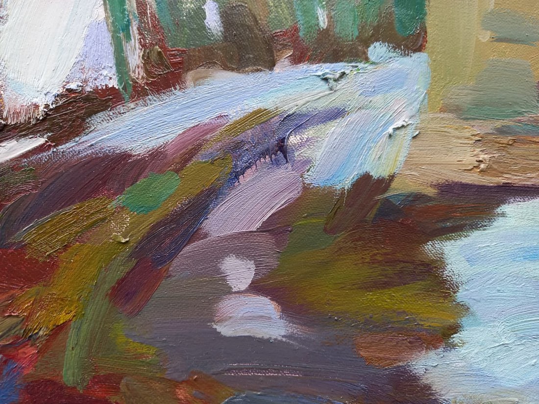 Oil painting March Alex Ditriev - 4