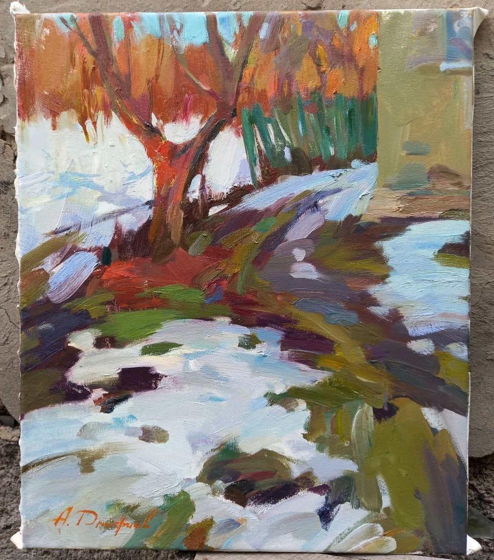 Oil painting March Alex Ditriev - 6
