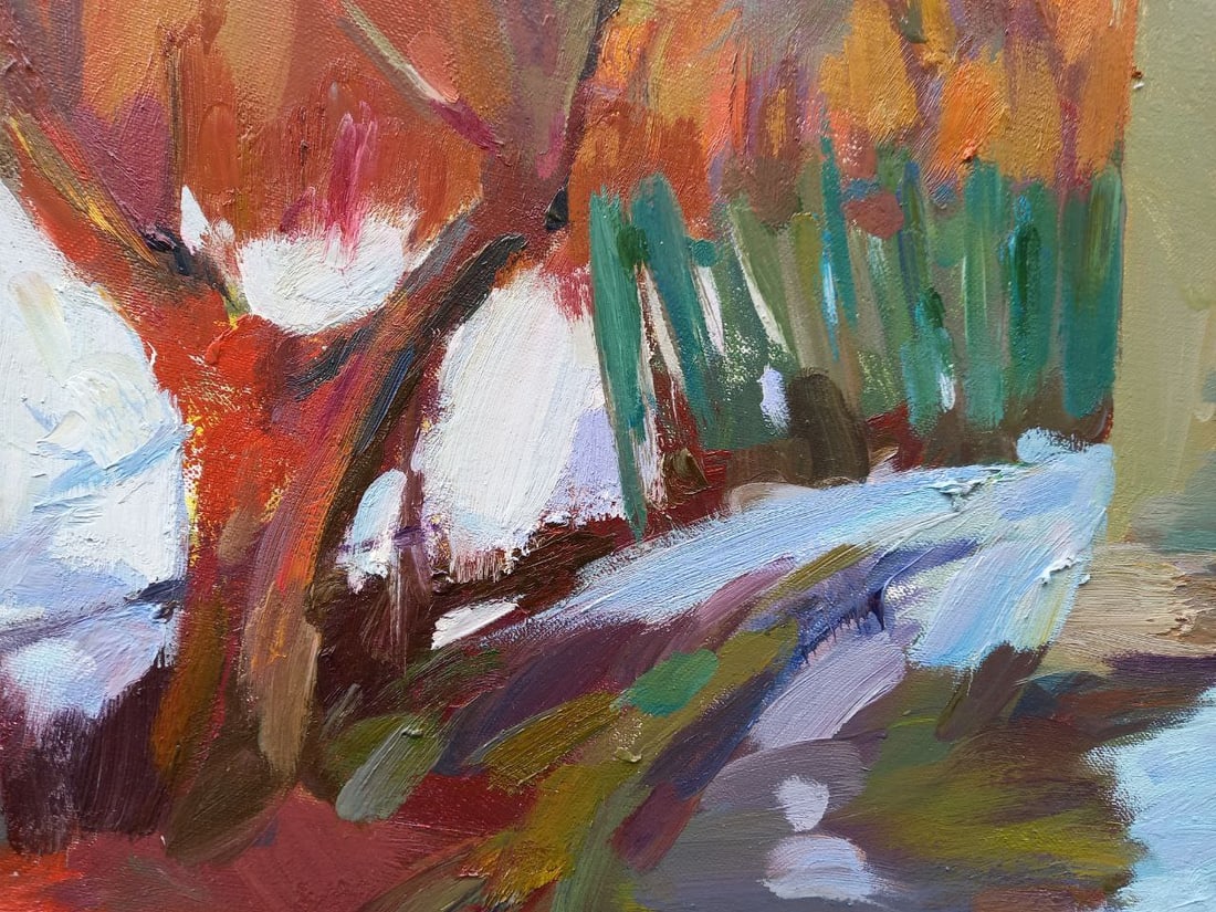 Oil painting March Alex Ditriev - 8