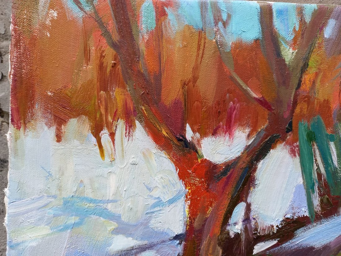 Oil painting March Alex Ditriev - 9