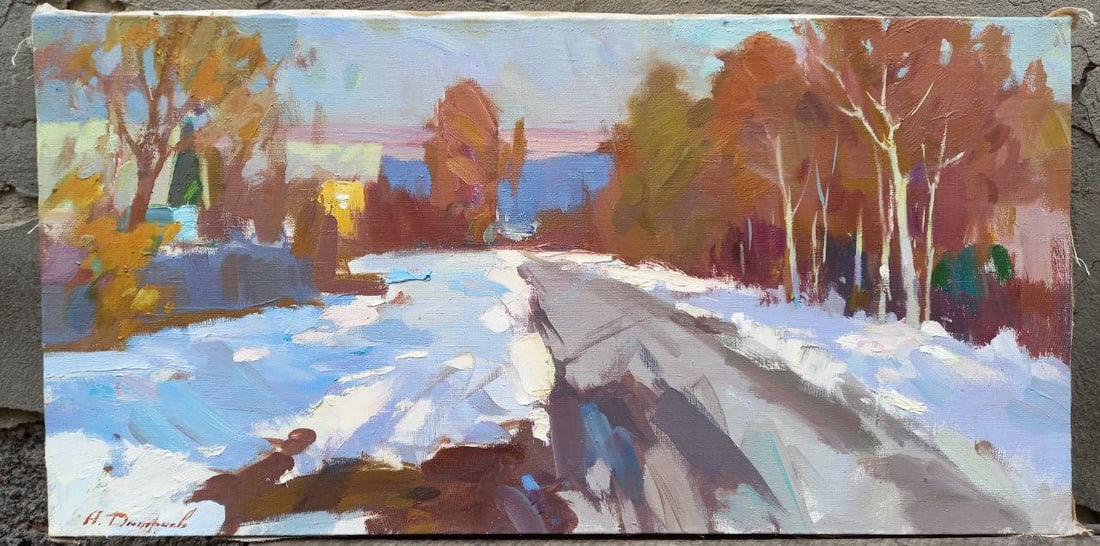Oil painting Evening warmth Alex Ditriev - 2