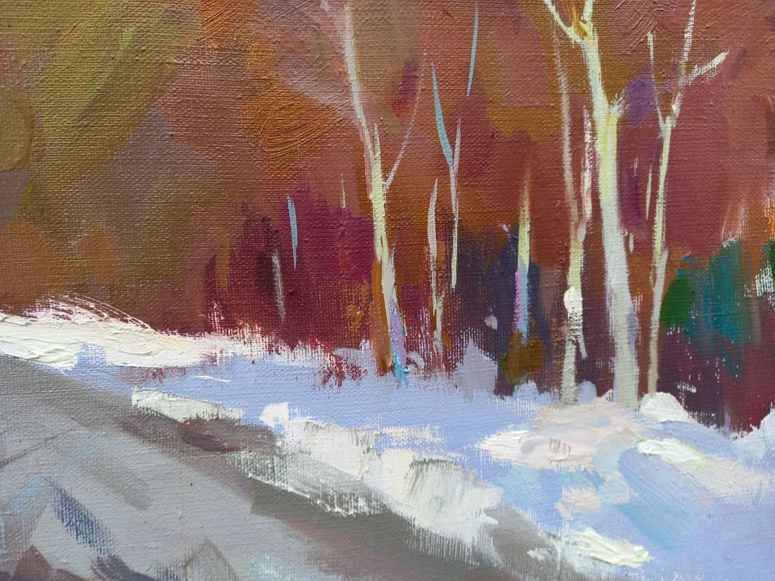 Oil painting Evening warmth Alex Ditriev - 4