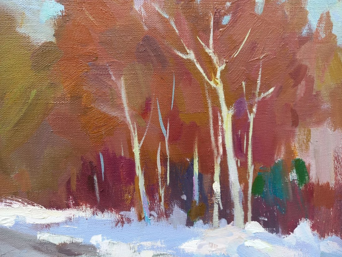 Oil painting Evening warmth Alex Ditriev - 7