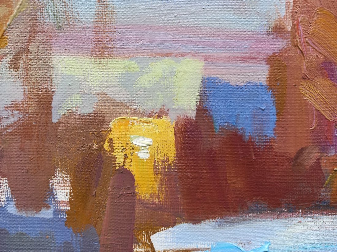 Oil painting Evening warmth Alex Ditriev - 8