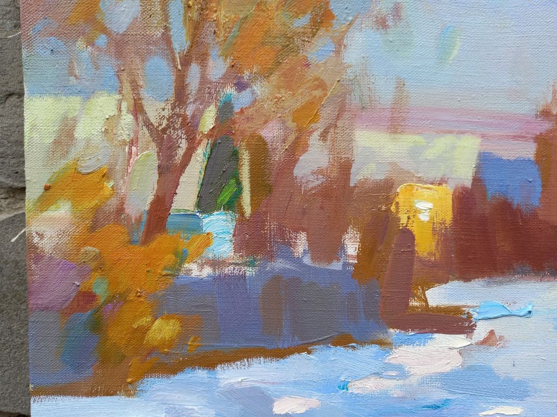 Oil painting Evening warmth Alex Ditriev - 9