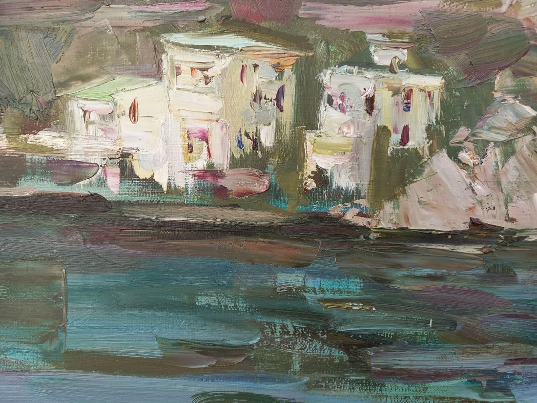 Oil painting It's a nasty day Alex Ditriev - 3