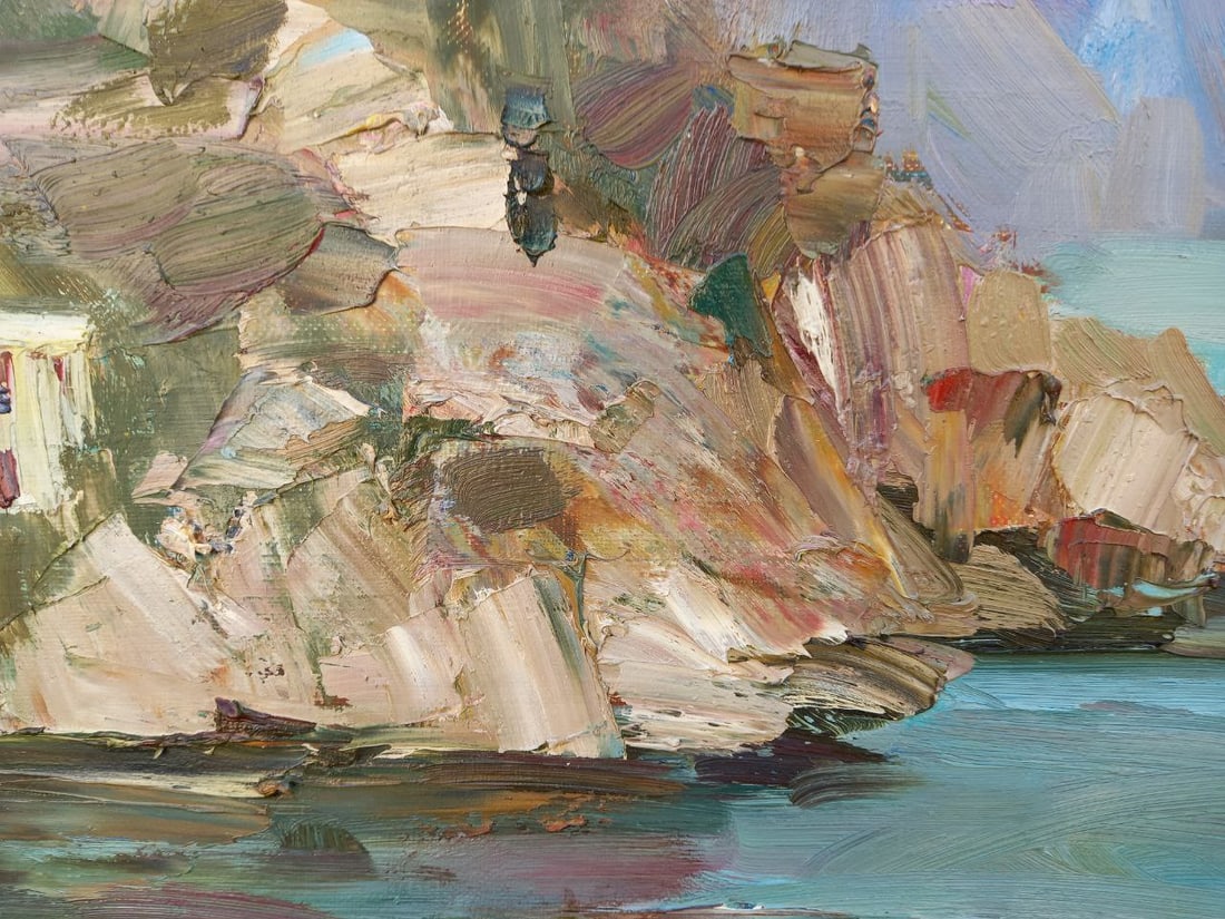 Oil painting It's a nasty day Alex Ditriev - 7