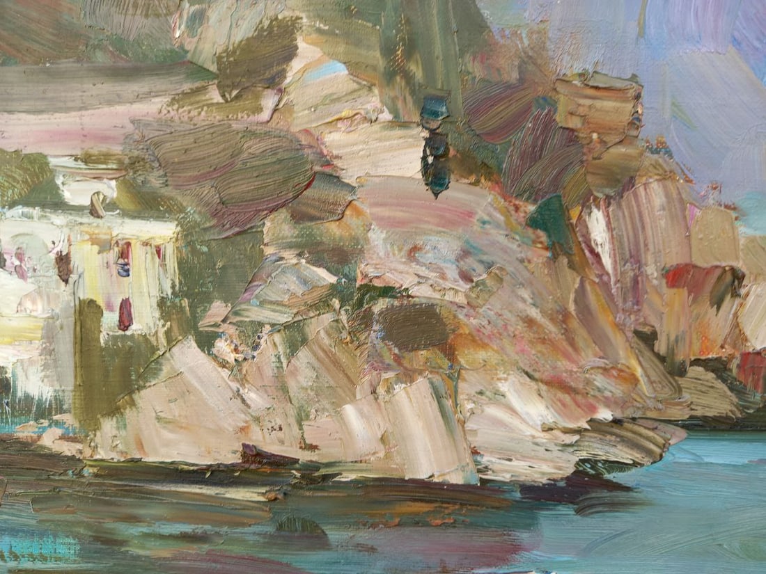 Oil painting It's a nasty day Alex Ditriev - 8