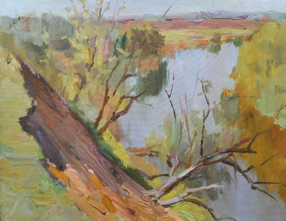 Oil painting Donets Alex Ditriev: 97AD Painter: Alex Ditriev S?ze: 40x50 cm/15.7x19.7 inches Components: oil, canvas Original painting from our collection ERA: Short information: Alex was born on May 10, 1977 in the city of Nikolaev. 