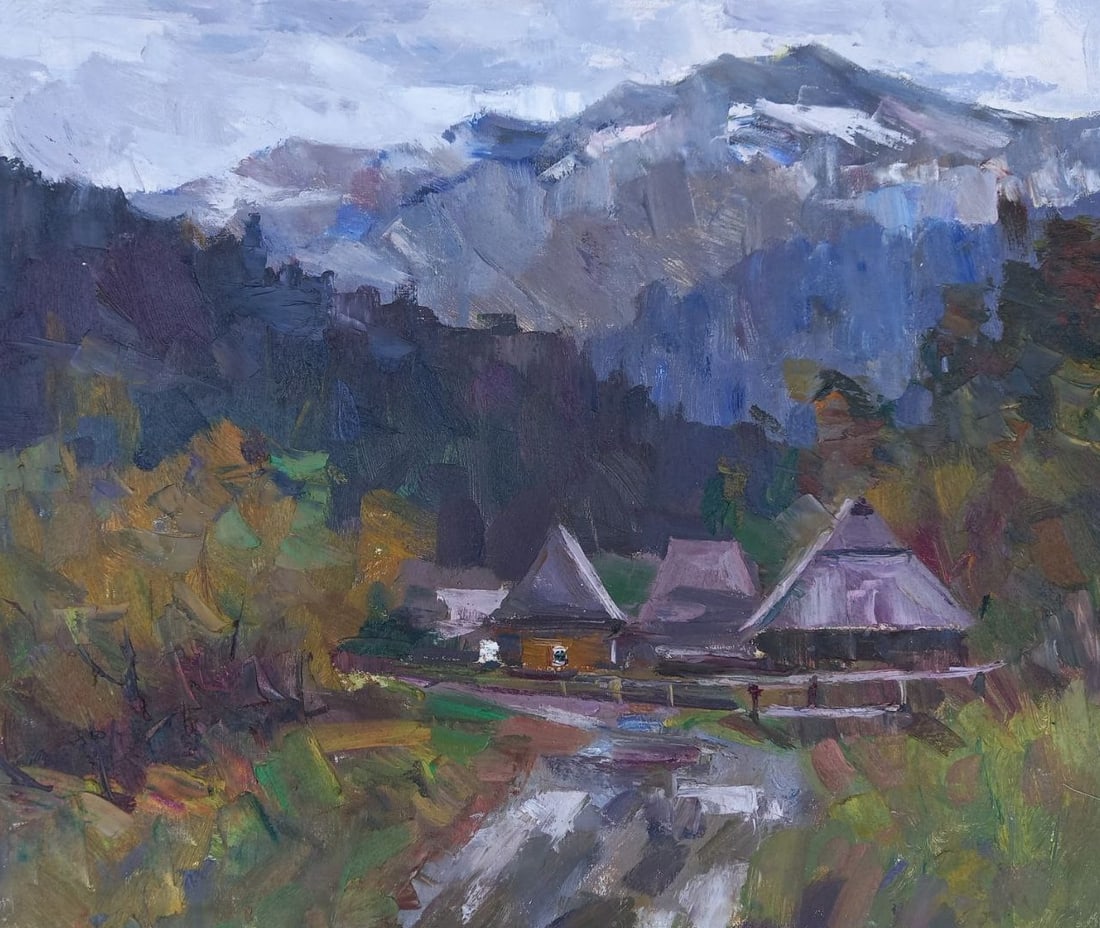 Oil painting Fresh morning Alex Ditriev: 113AD Painter: Alex Ditriev S?ze: 49x59 cm/19.3x23.2 inches Components: oil, canvas Original painting from our collection ERA: Short information: Alex was born on May 10, 1977 in the city of Nikolaev.