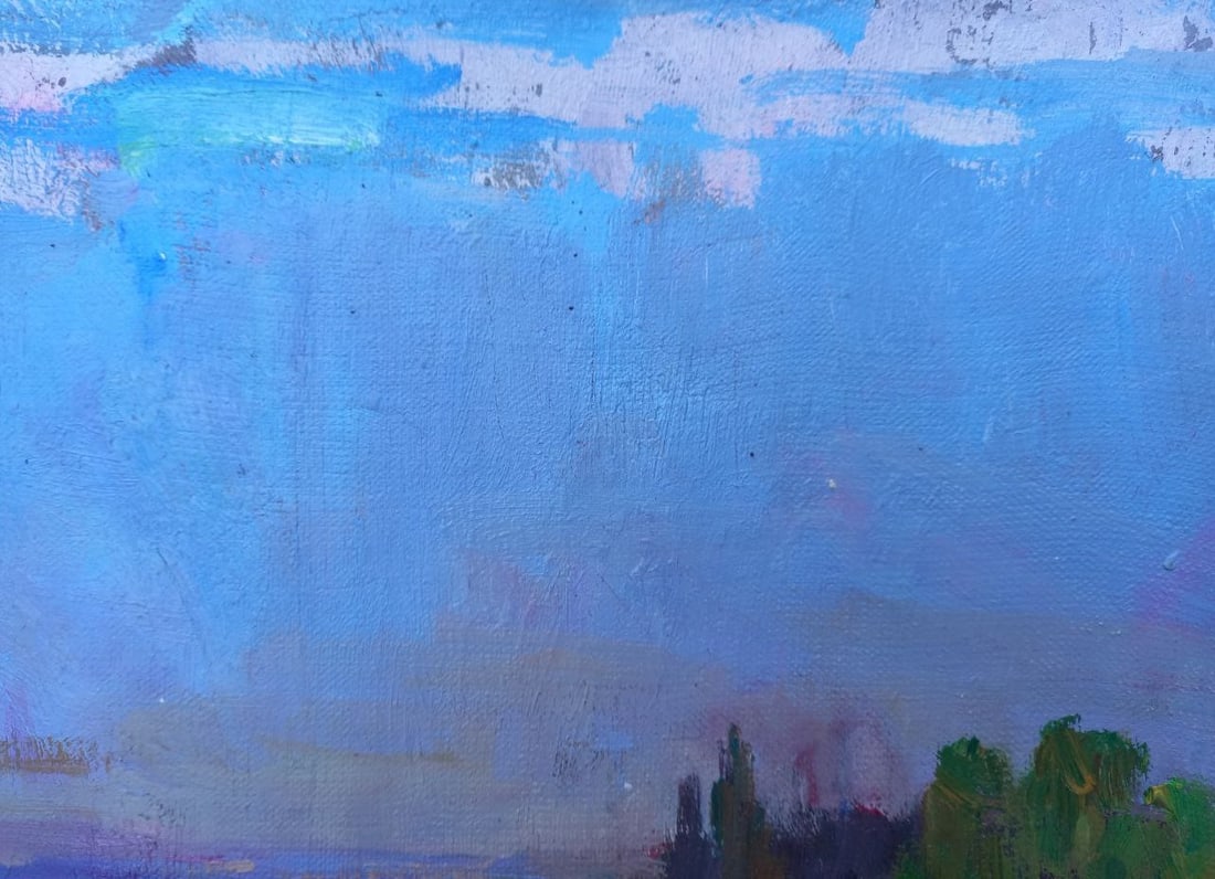 Oil painting Light evening Alex Ditriev - 3