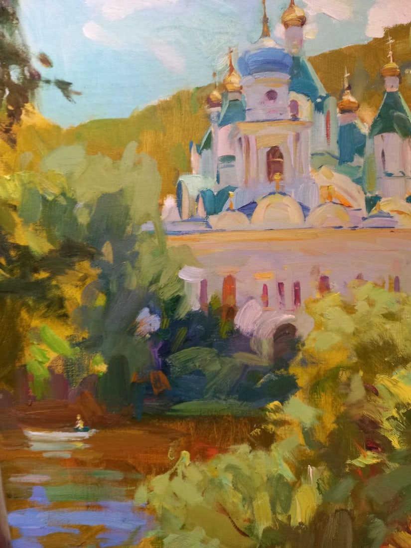Oil painting Sviatogorsk Alex Ditriev - 4