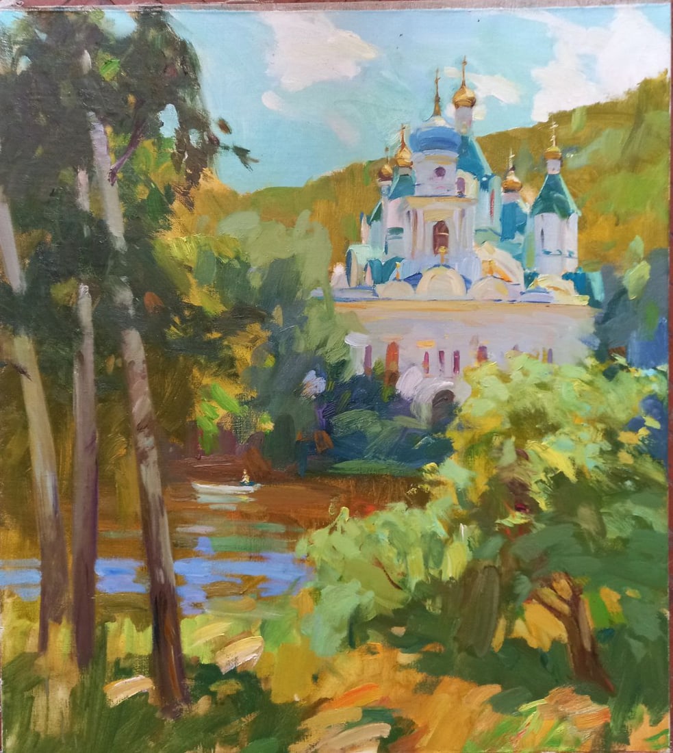 Oil painting Sviatogorsk Alex Ditriev - 7