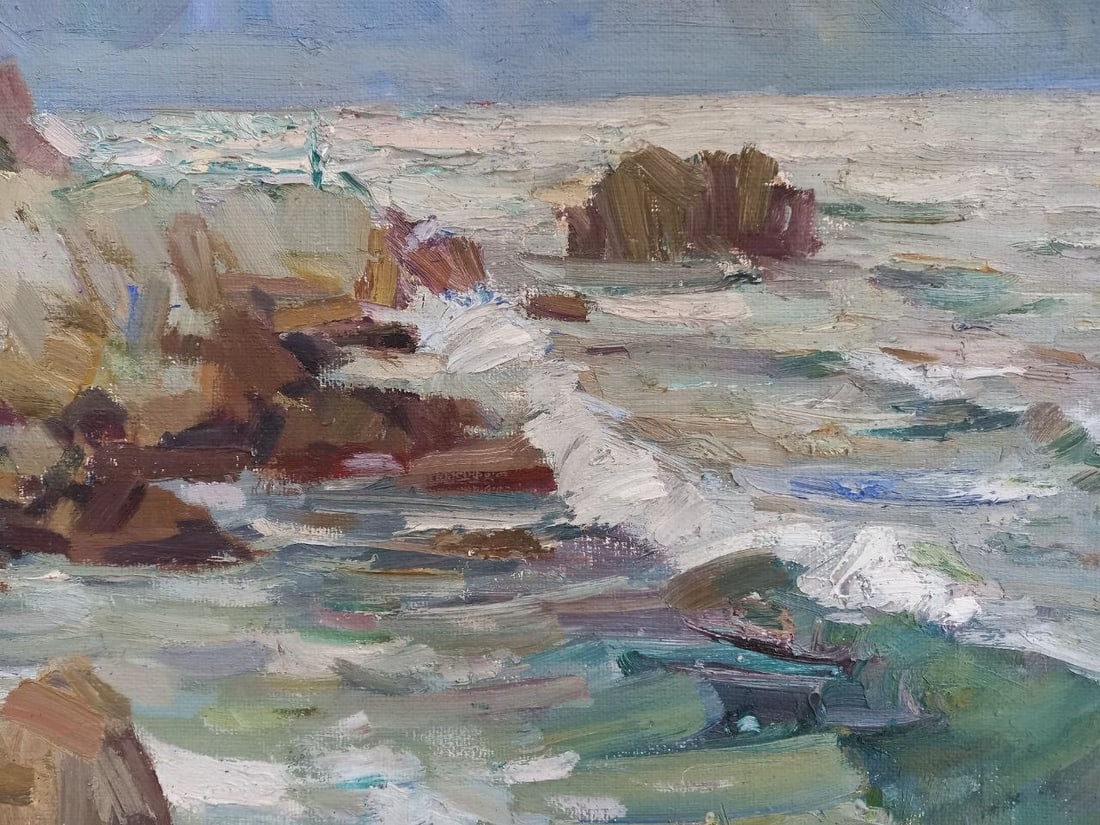 Oil painting Cloudy Dzhangul Alex Ditriev - 5