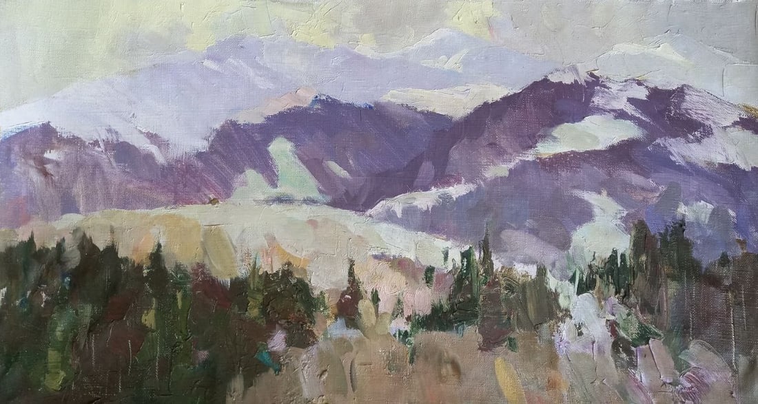 Oil painting Carpathian magic Alex Ditriev (1 of 8)