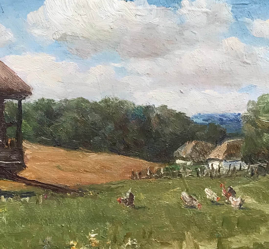 Oil painting In Pyrogovo Leonid Kuzmenko - 5
