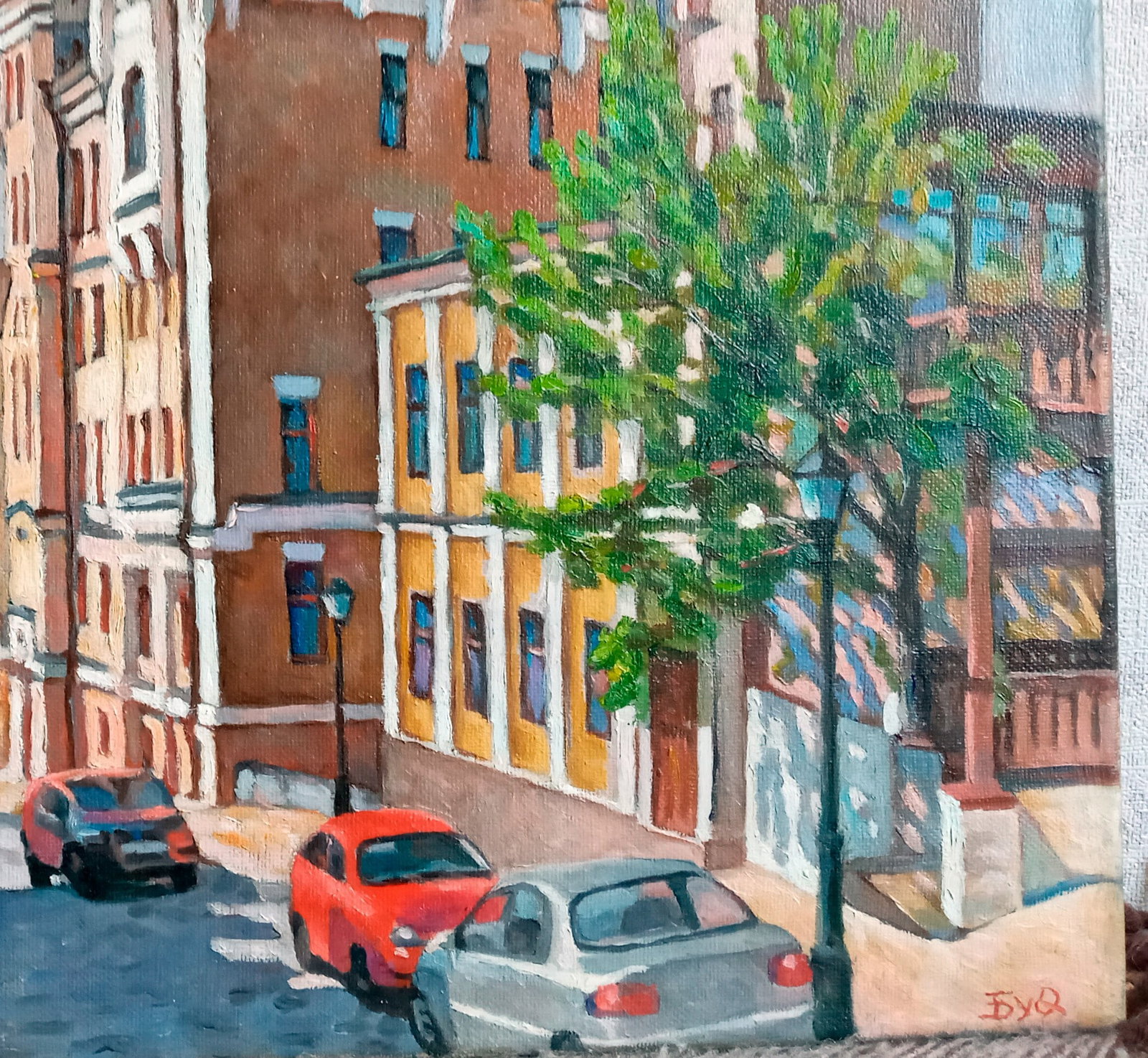Oil painting Andrew's Descent Valerii B - 3