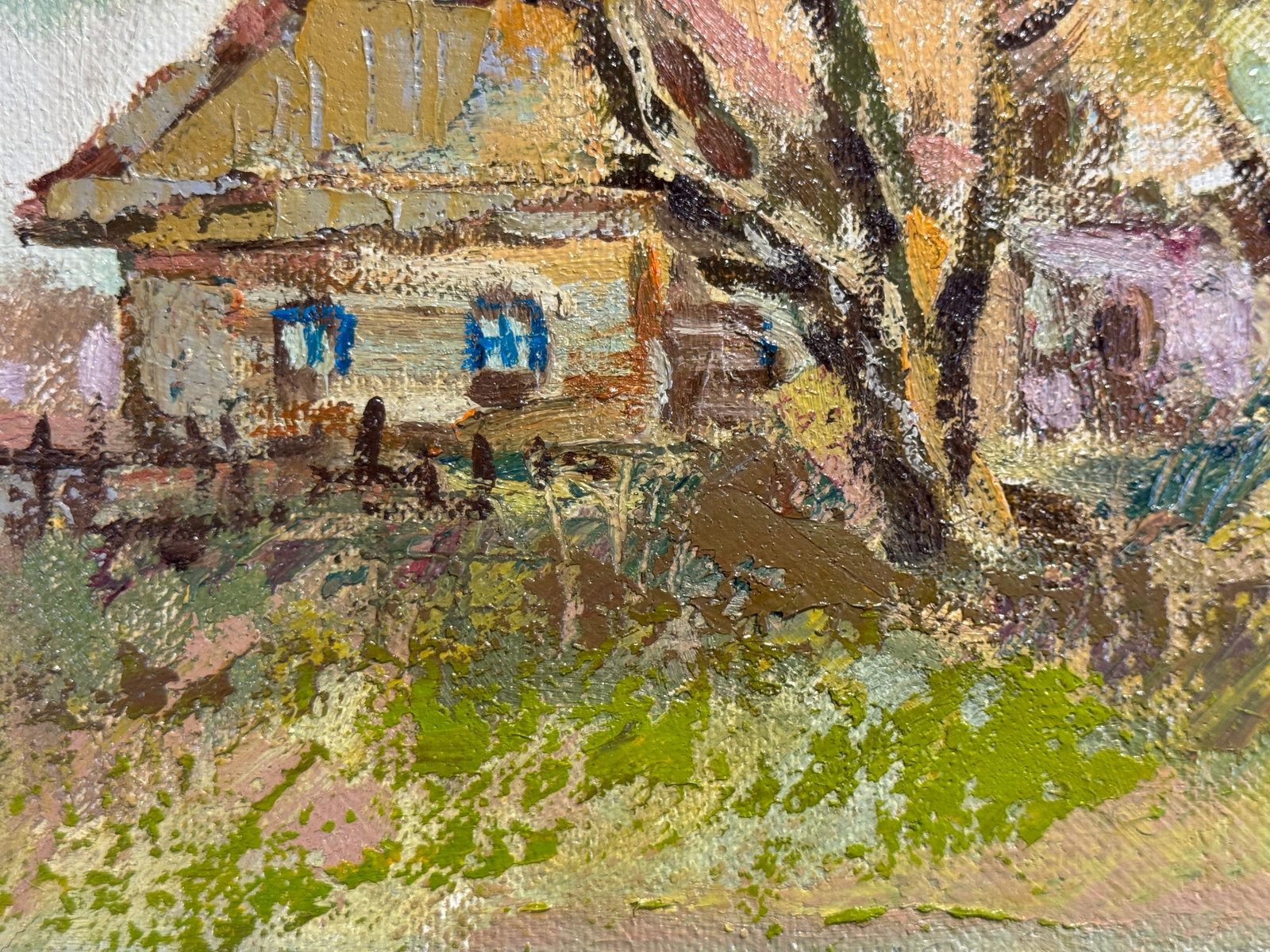 Oil painting with frame Autumn K. Leonid - 5