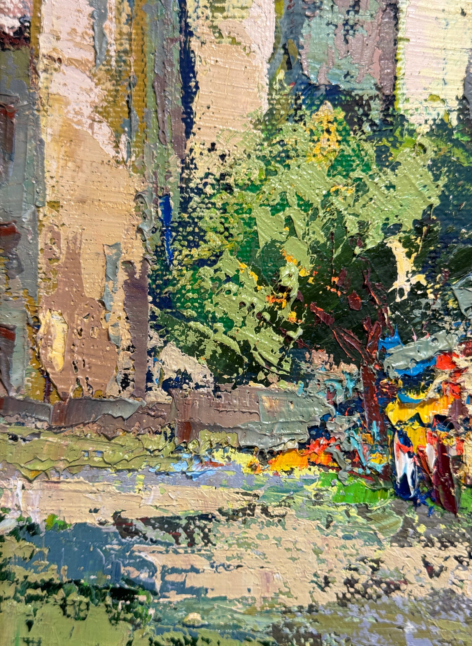 Oil painting with frame city of Lviv K. Leonid - 6