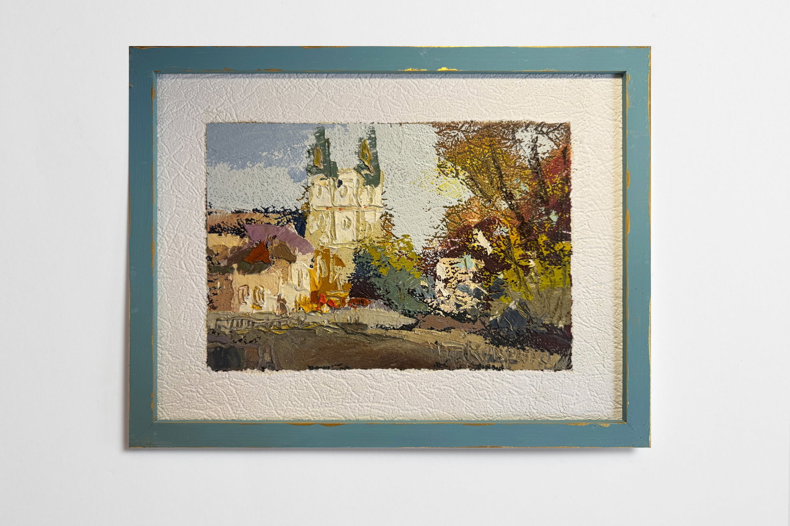 Oil painting with frame Church of St. Mary Magdalene (Lviv) K. Leonid - 2