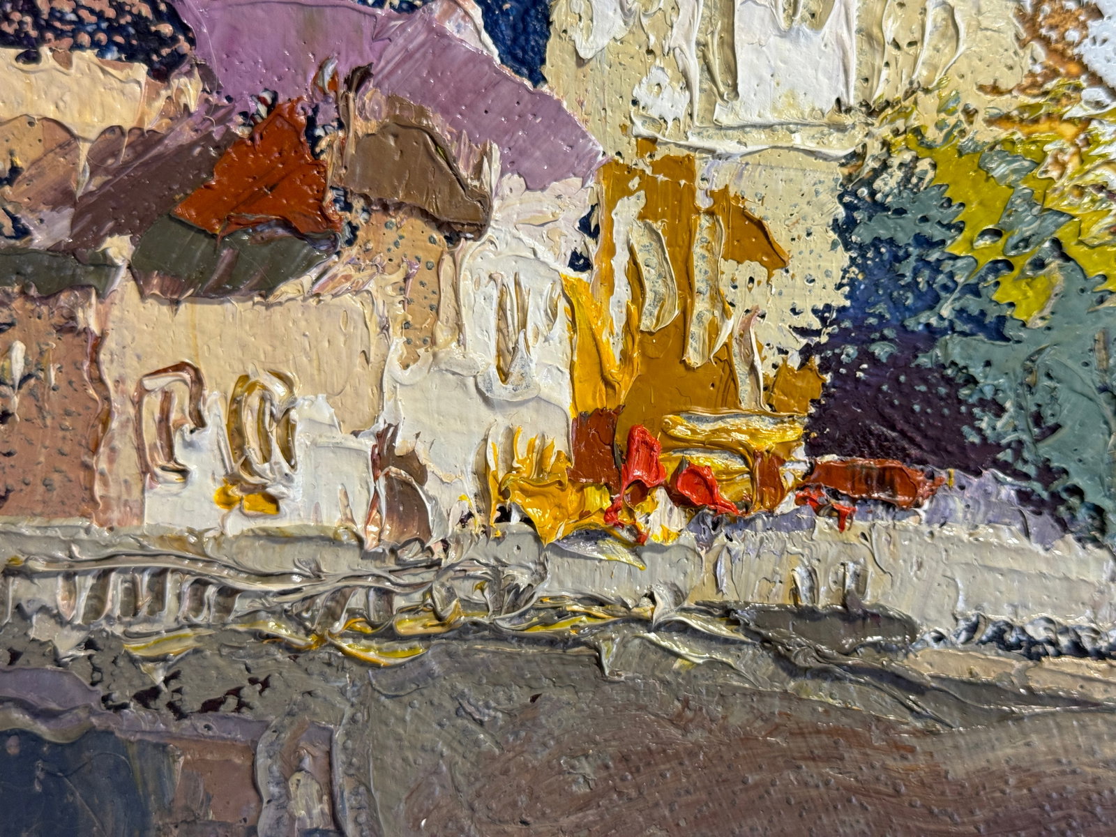 Oil painting with frame Church of St. Mary Magdalene (Lviv) K. Leonid - 7