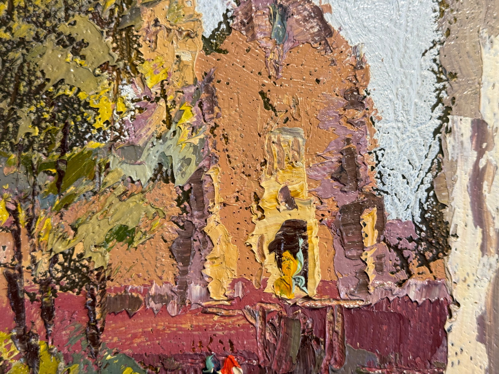 Oil painting with frame Church of St. Clement the Pope (Lviv) K. Leonid - 5