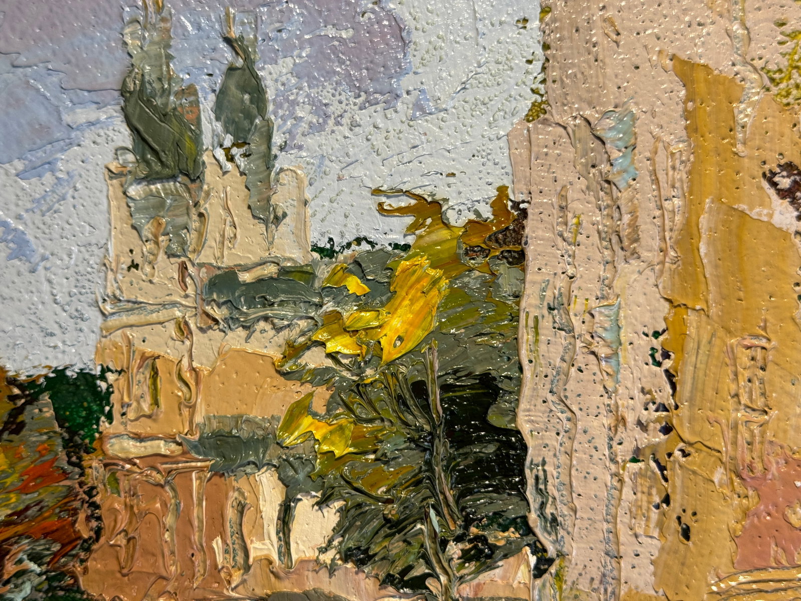 Oil painting with frame Church of St. Mary Magdalene (Lviv) K. Leonid - 5