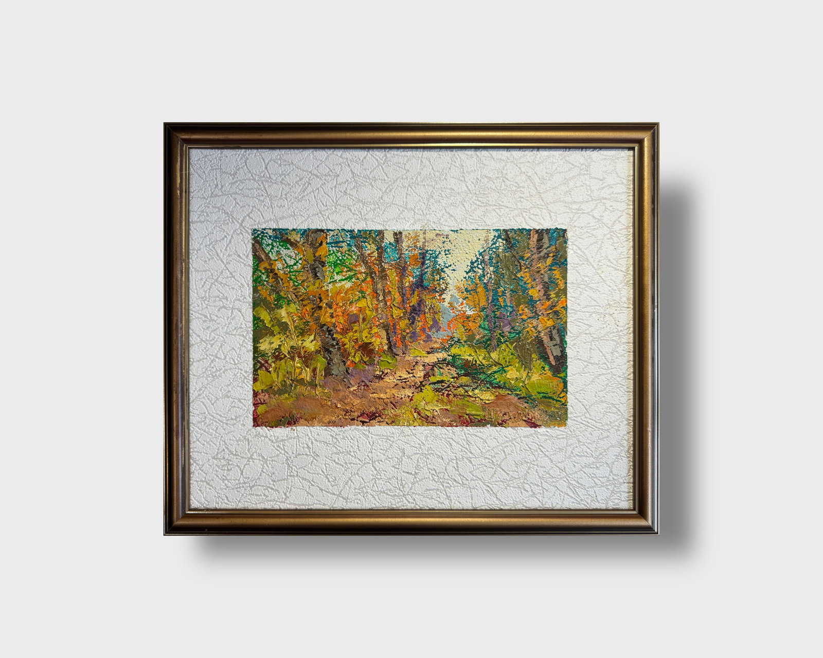 Oil painting with frame Castle Hill (Lviv) K. Leonid - 10