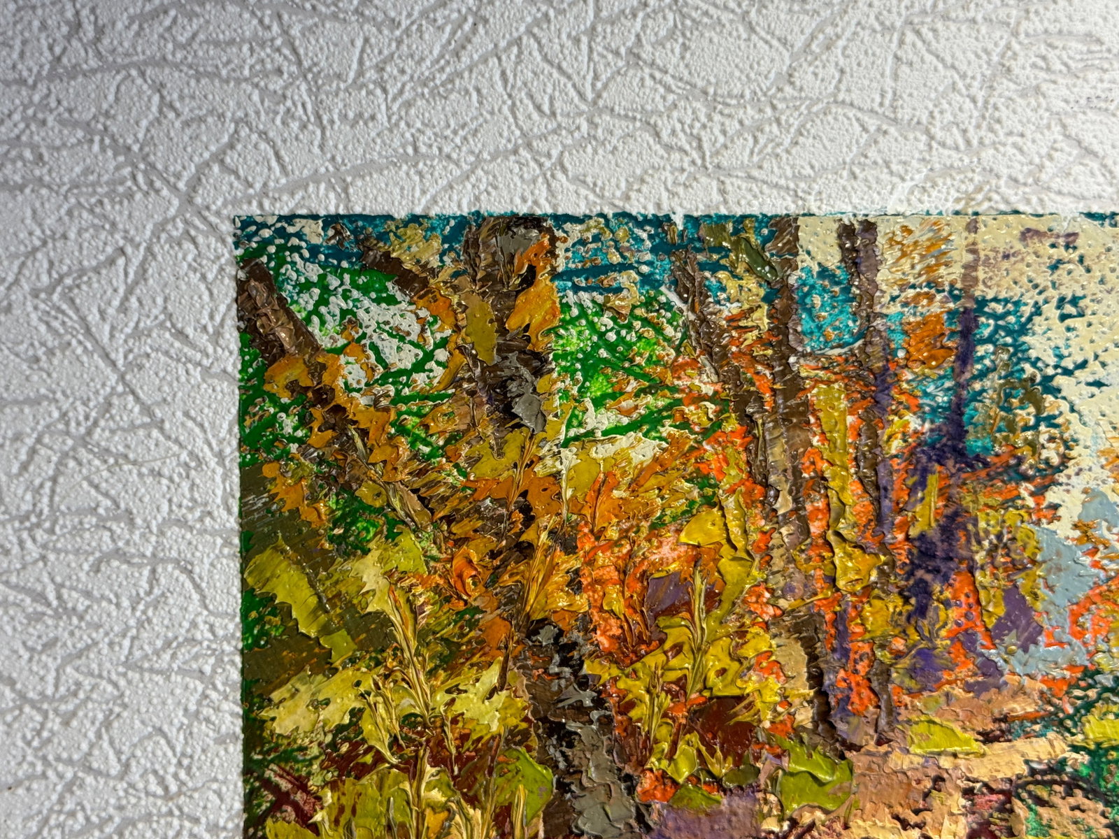 Oil painting with frame Castle Hill (Lviv) K. Leonid - 2