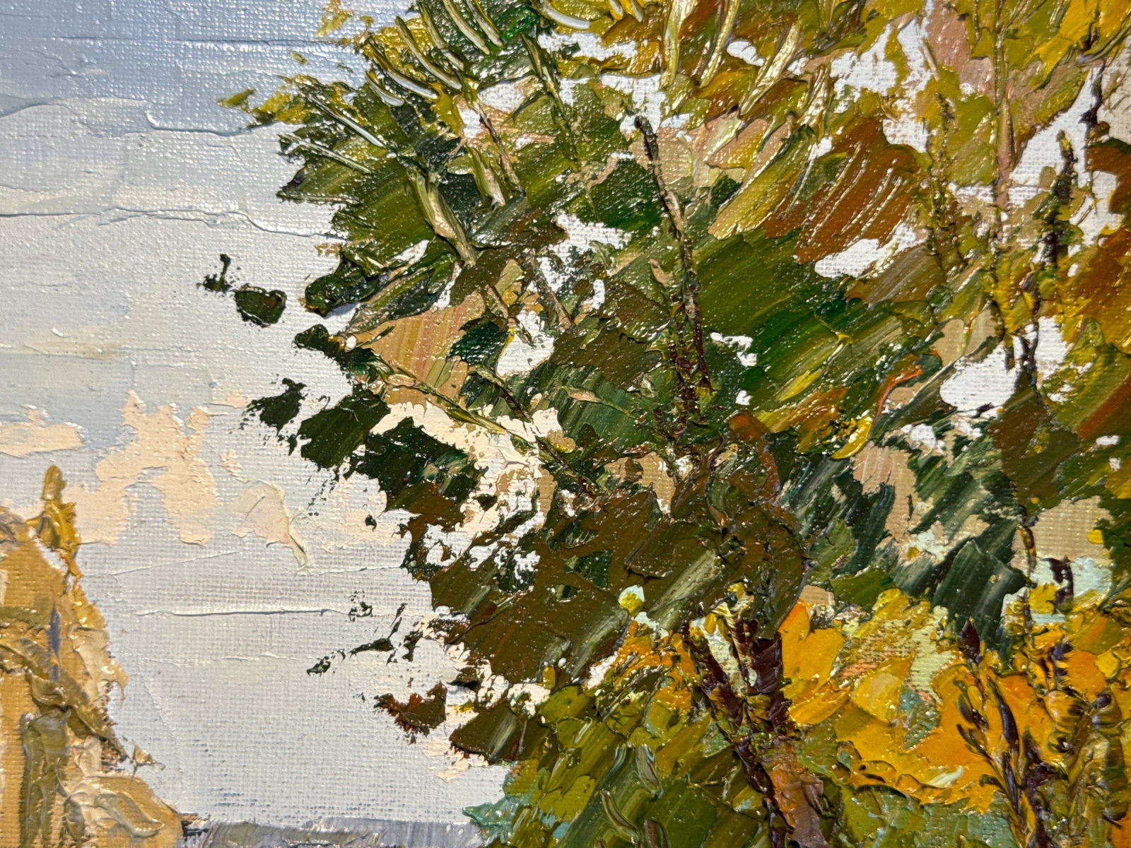 Oil painting with frame Ivan Franko National University of Lviv K. Leonid - 6