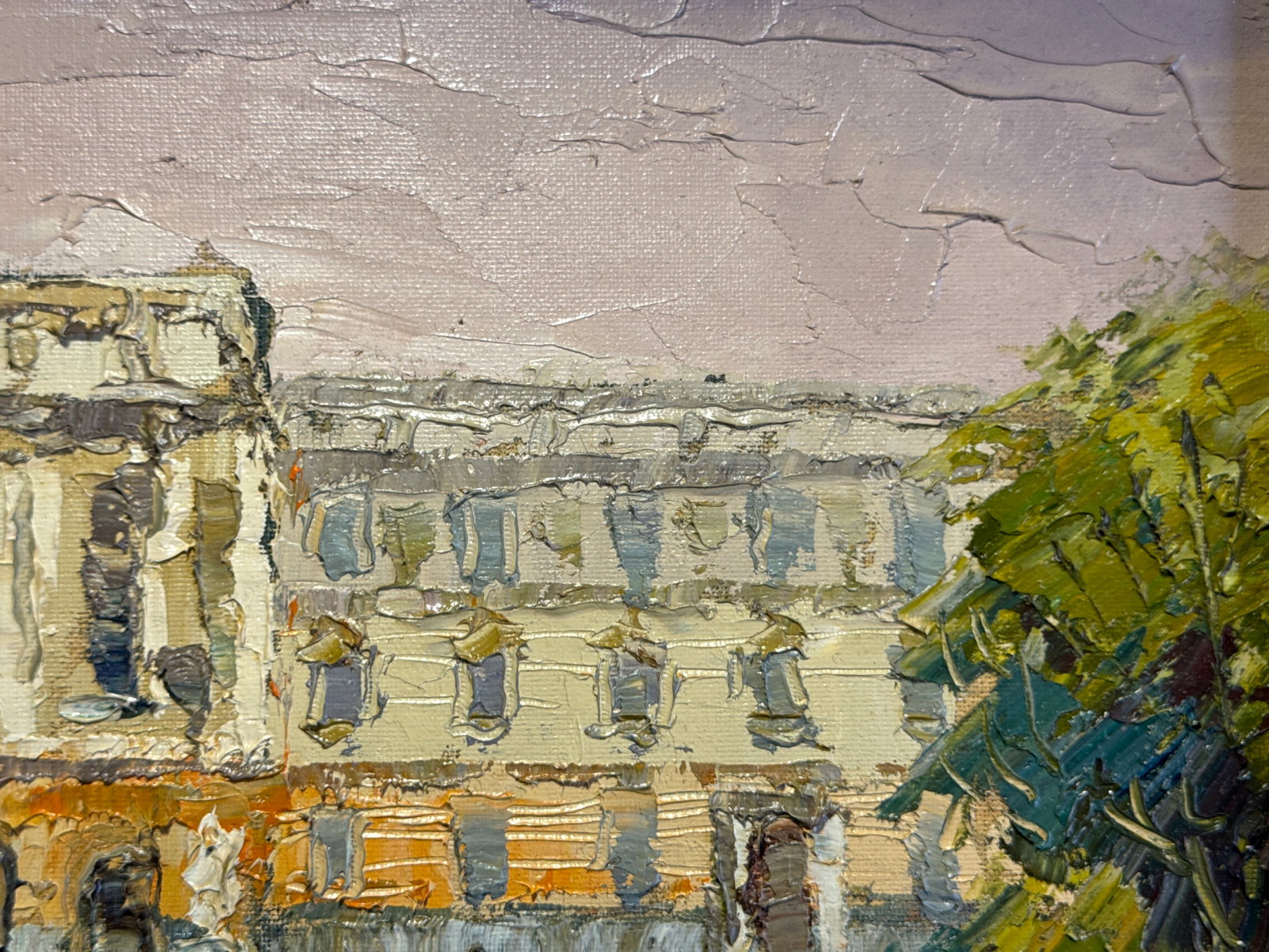 Oil painting with frame Ivan Franko National University of Lviv K. Leonid - 6