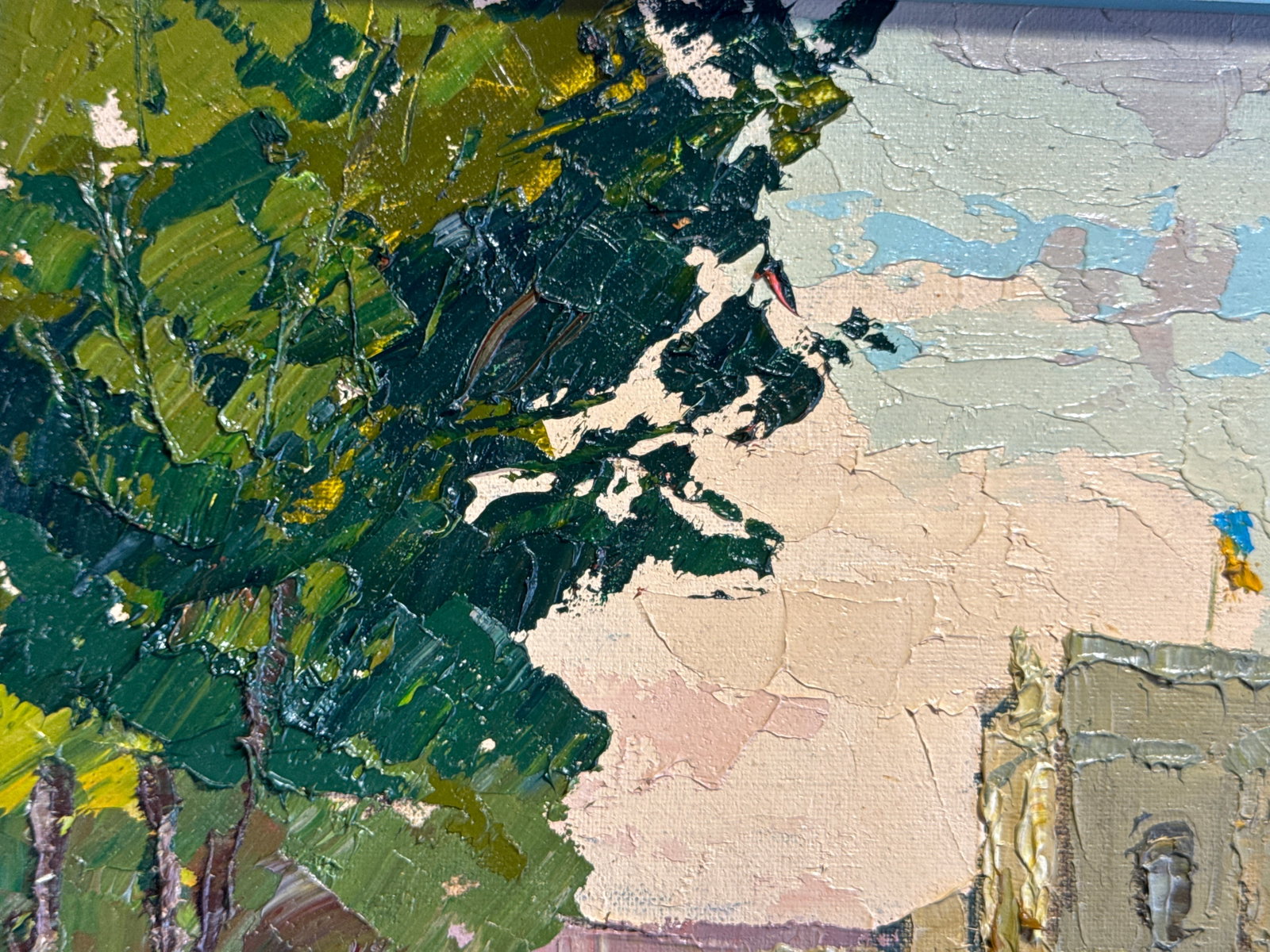 Oil painting with frame Ivan Franko National University of Lviv K. Leonid - 2